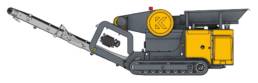 KrushTech EcoKrush Jaw Crusher Working Position