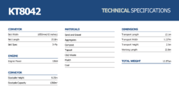 KT8042 Spec Sheet